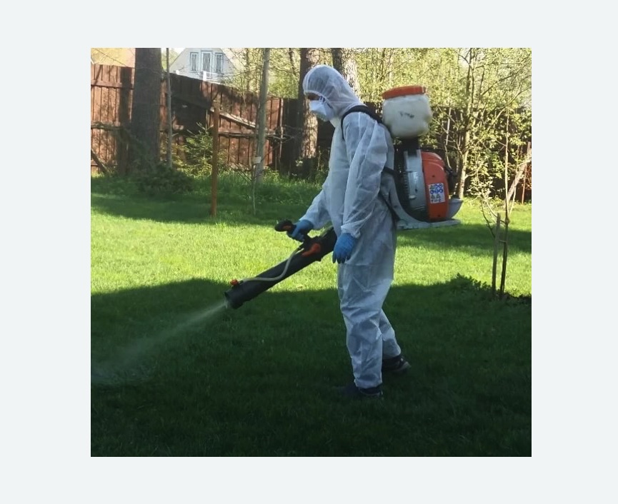 Обработка территории от клещей в Нижегородском районе Москвы